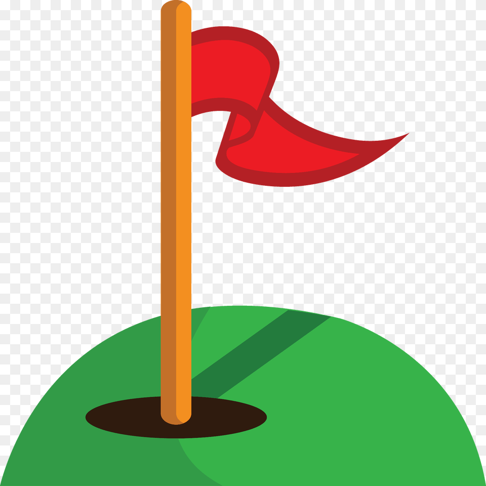 Flag In Hole Emoji Clipart, Art, Modern Art, People, Person Png