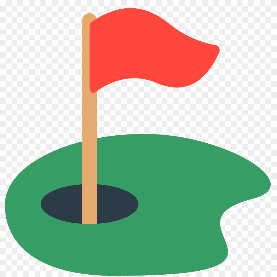 Flag In Hole Emoji Clipart Free Png Download