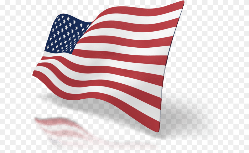 Flag In The Wind, American Flag Free Transparent Png