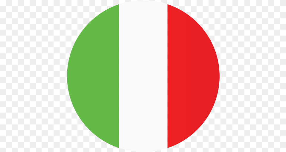 Flag Italy Icon Circle Italy Flag, Sphere, Disk Png