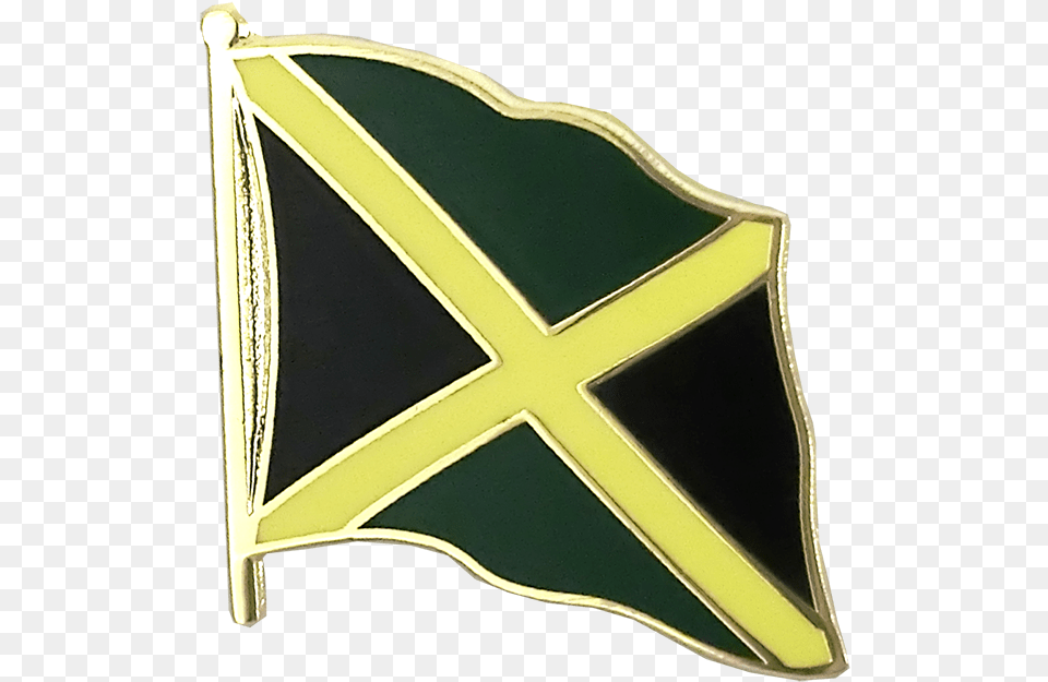 Flag Lapel Pin Jamaica Flag Lapel Pin, Armor, Shield Free Png Download