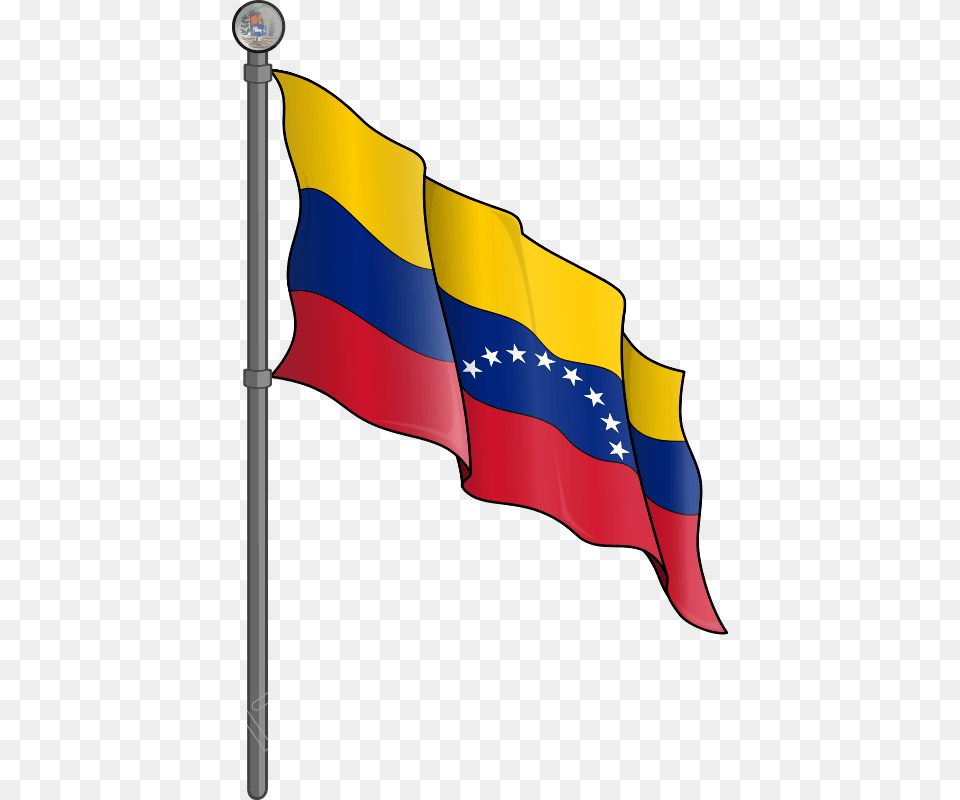 Flag Line Venezuela Clipart Drawing Flag Of Venezuela, Smoke Pipe Png Image