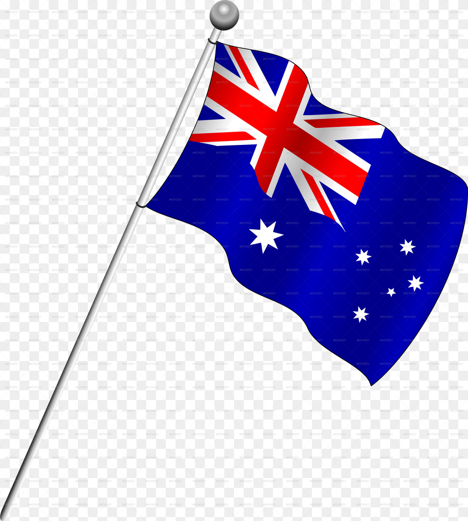 Flag Logo Transparent, Baton, Stick, Australia Flag Free Png Download