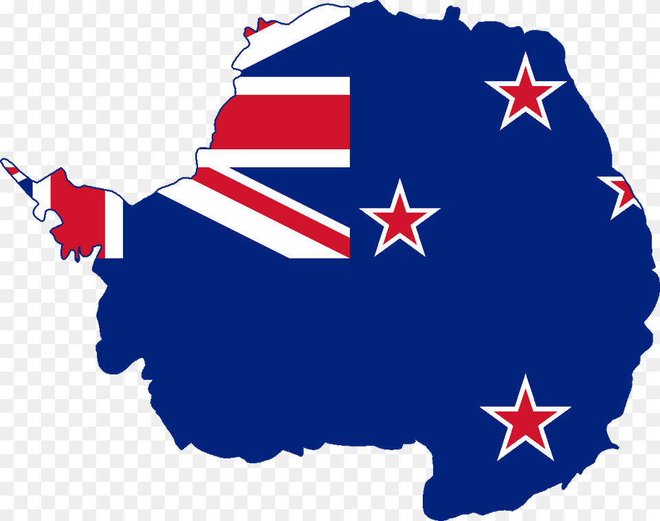 Flag Map Of Antarctica Flag New Zealand, Nature, Outdoors, Person Free Transparent Png