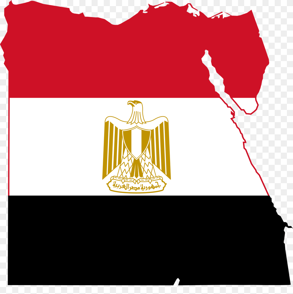 Flag Map Of Egypt Free Png