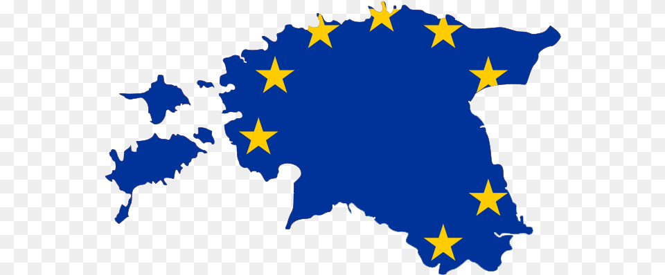 Flag Map Of Est Eu Estonia Svg, Chart, Plot, Symbol Free Png