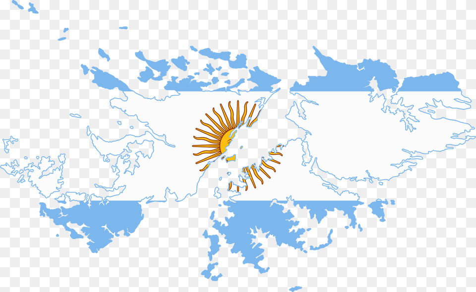 Flag Map Of Falkland Islands Islas Malvinas Argentinas, Outdoors, Person, Animal, Bird Free Png