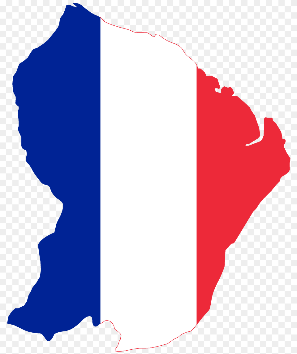 Flag Map Of French Guiana, Person Free Png