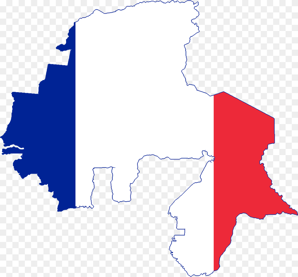 Flag Map Of French West Africa Flag Map Of West Africa, Chart, Plot, Person, Atlas Free Png Download