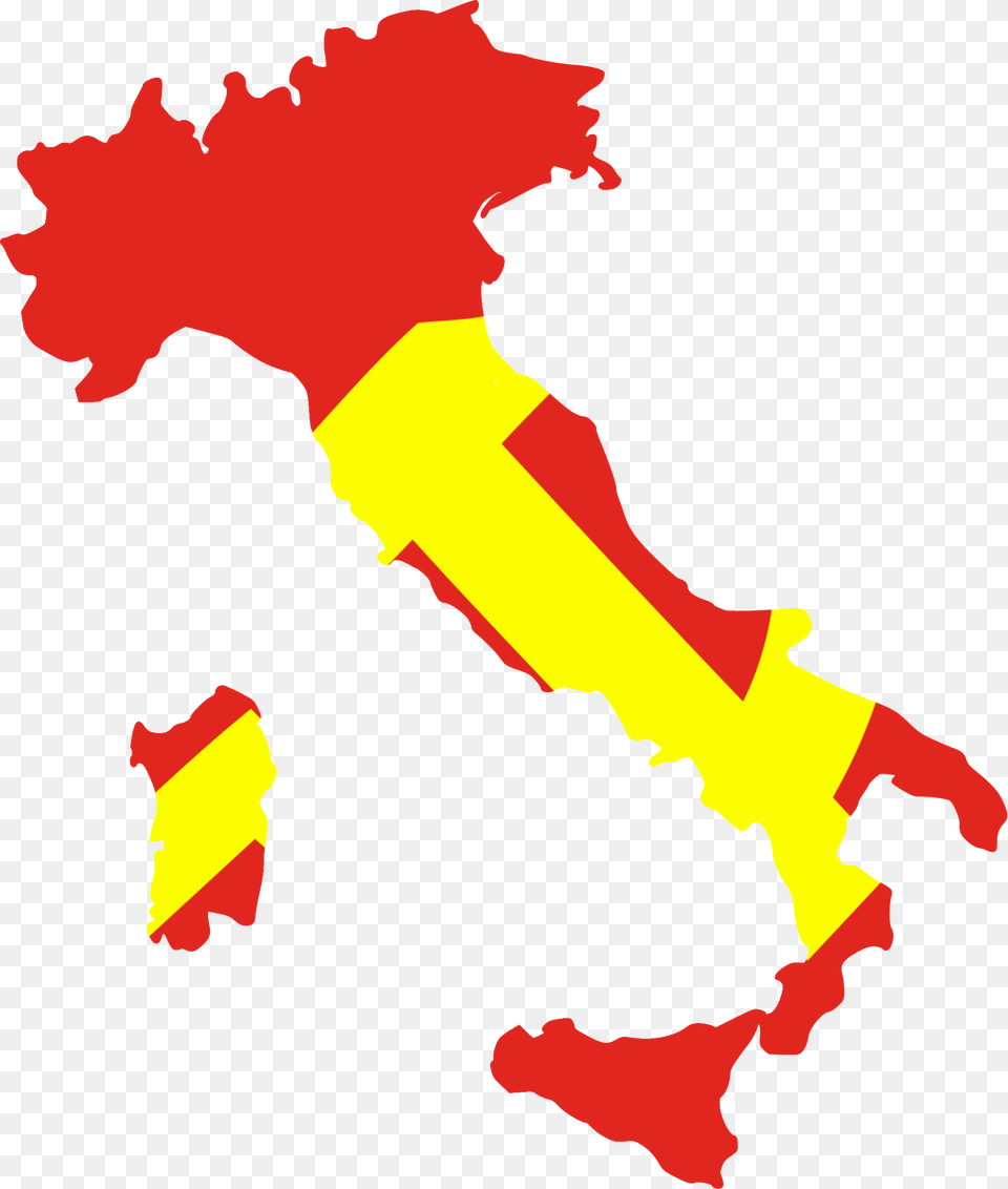 Flag Map Of Italy, Mountain, Nature, Outdoors, Person Png