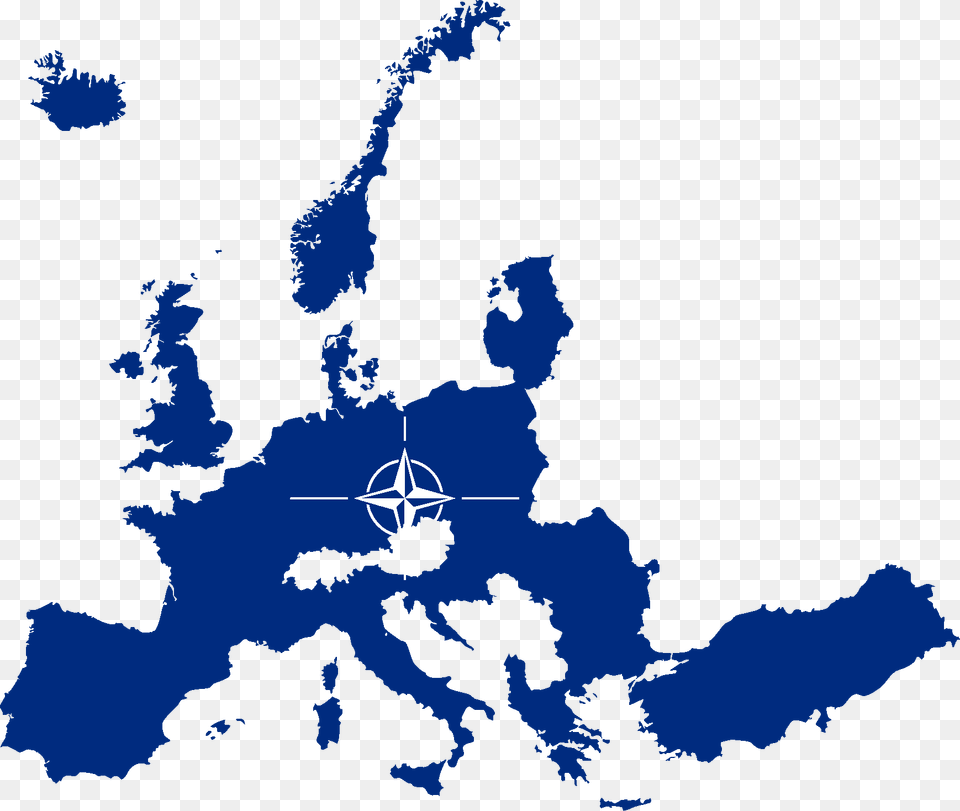 Flag Map Of Nato Countries, Person Free Png