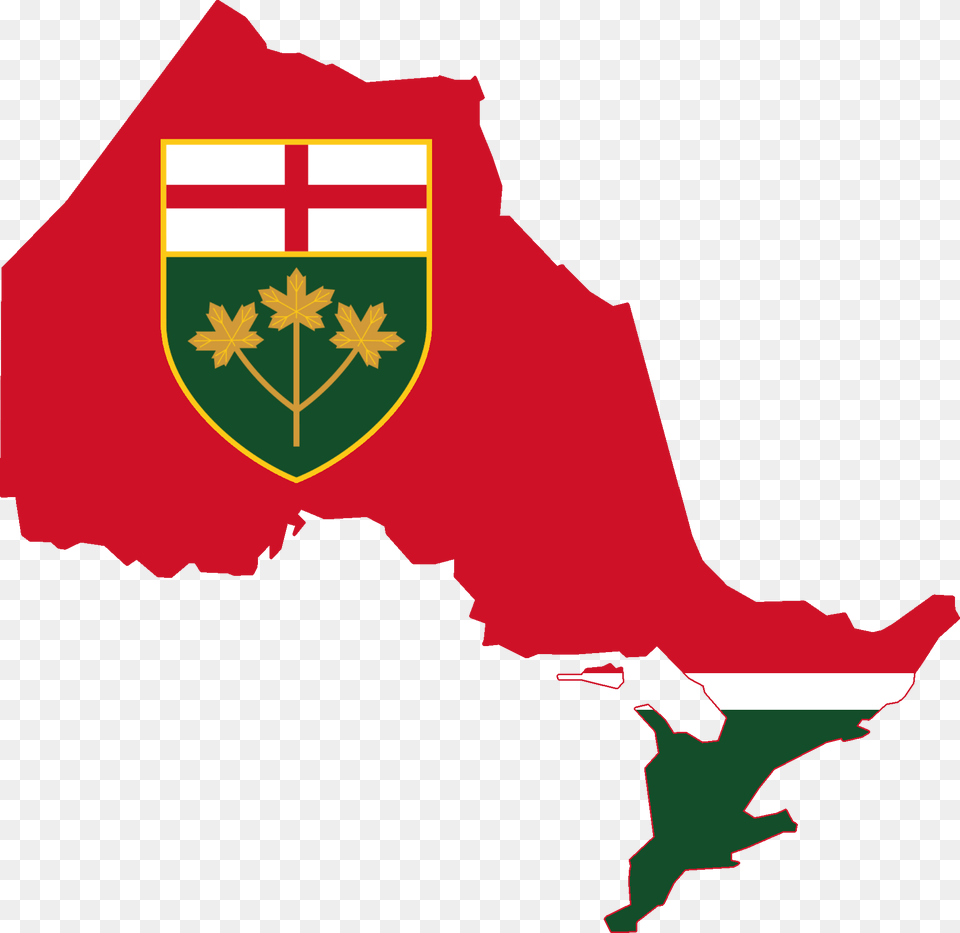 Flag Map Of Ontario, Armor Png
