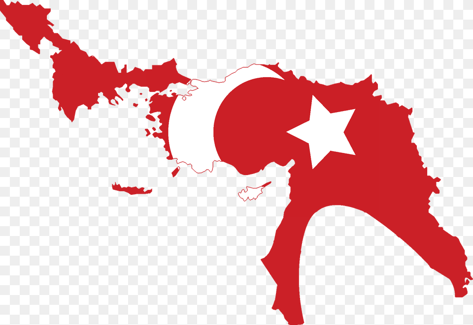 Flag Map Of Ottoman Empire Ottoman Empire Flag Map, Person, Logo, Symbol Free Transparent Png