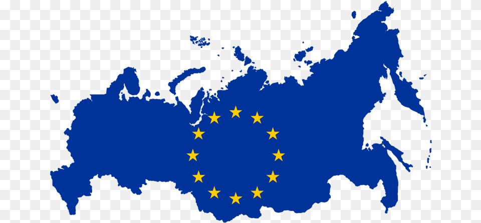 Flag Map Of Ru European Union Flag Map, Chart, Plot, Symbol Free Png Download