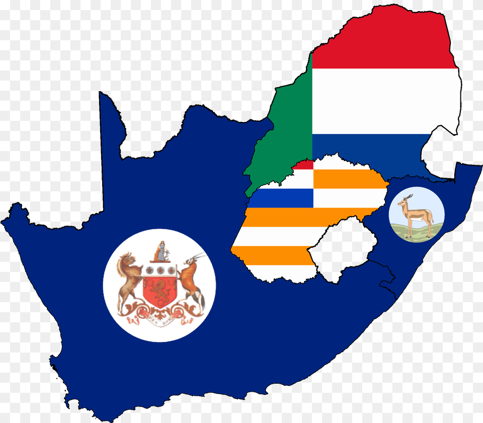 Flag Map Of South African Colonies South Africa Map Icon, Water, Sea, Outdoors, Nature Free Transparent Png