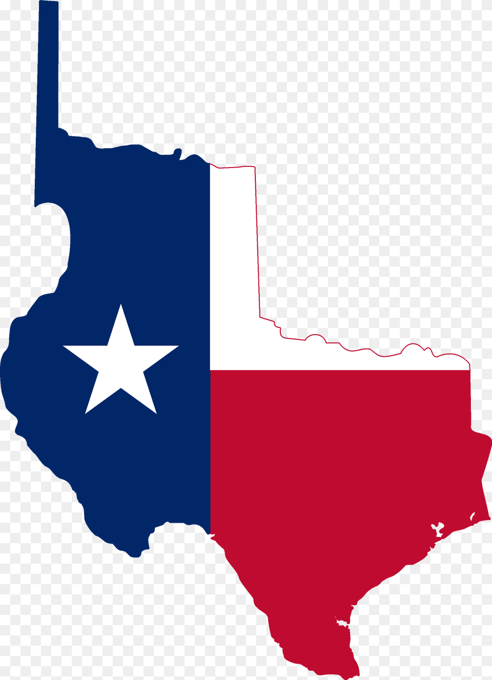 Flag Map Of Texas, Symbol, Star Symbol Free Png Download