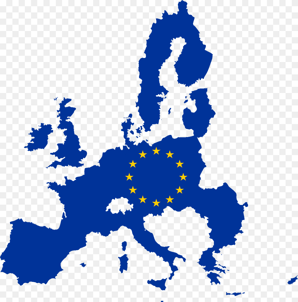 Flag Map Of The European Union, Chart, Plot, Person Free Transparent Png