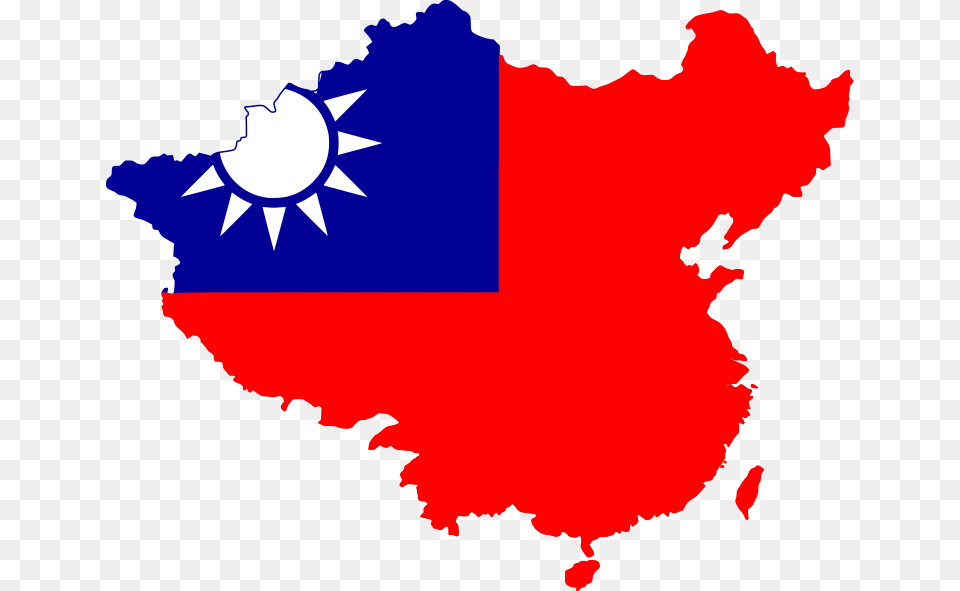 Flag Map Of The Greater Republic Of China, Person, Logo Free Png Download