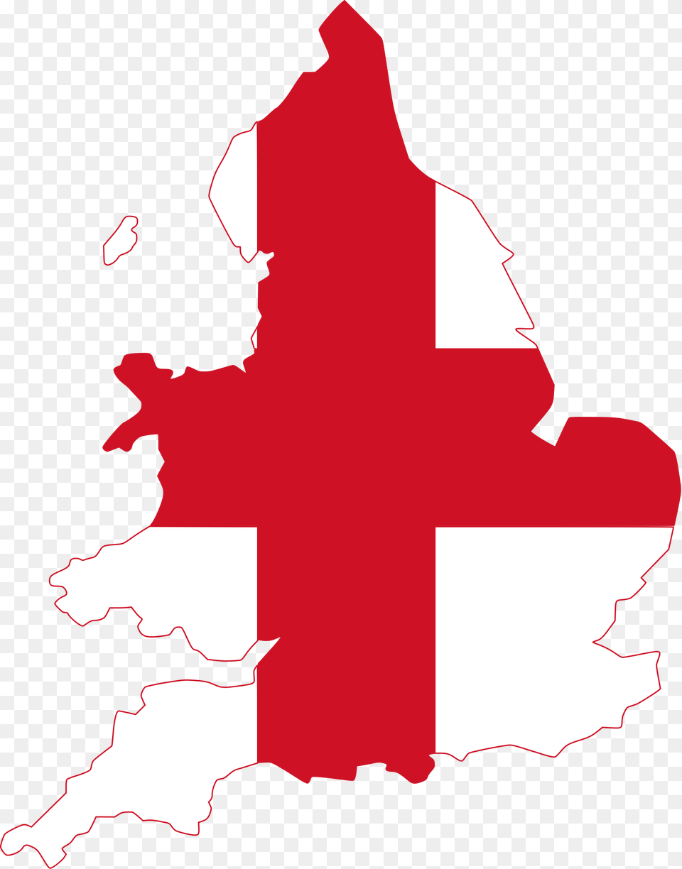 Flag Map Of The Kingdom Of England, Logo, Symbol, Leaf, Plant Png