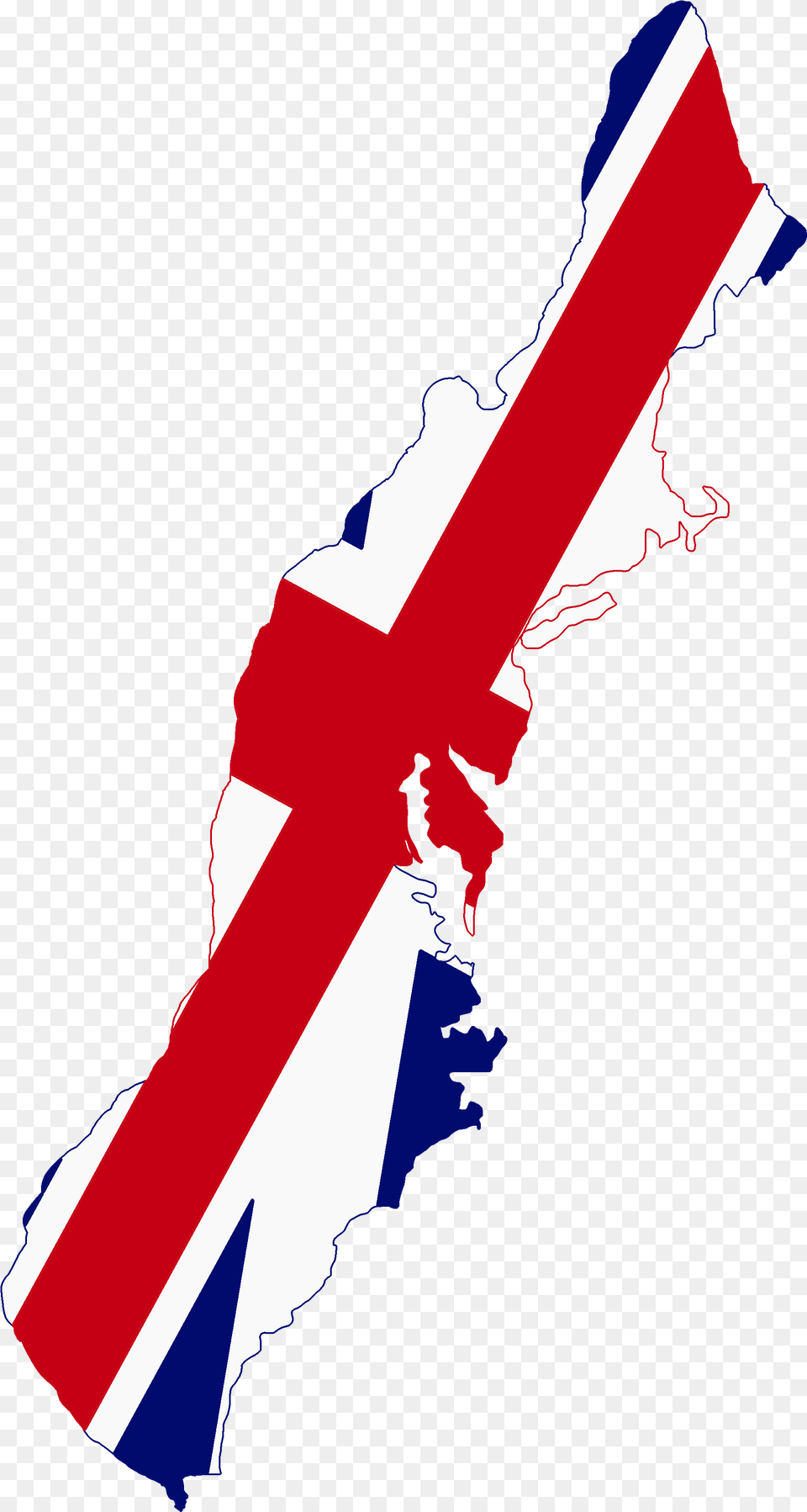 Flag Map Of The Thirteen Colonies In North America British 13 Colonies Flag, Person Free Transparent Png