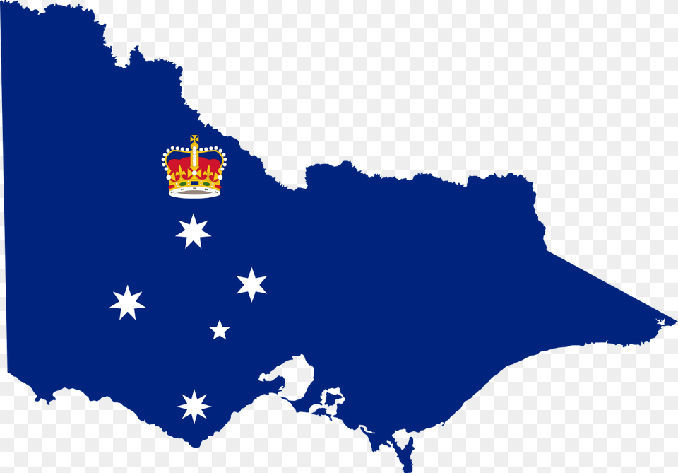 Flag Map Of Victoria Victoria Vector, Nature, Outdoors, Symbol, Night Free Transparent Png