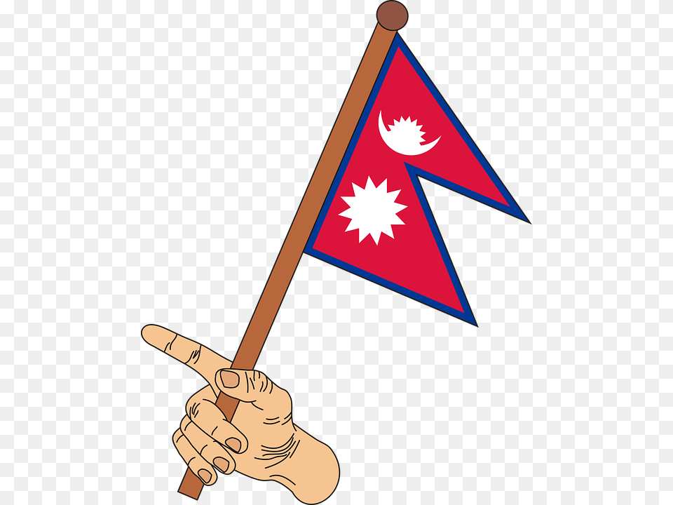 Flag Nepal The Flag Of Nepal Graphics Nepal Flag Clip Art Free Png Download