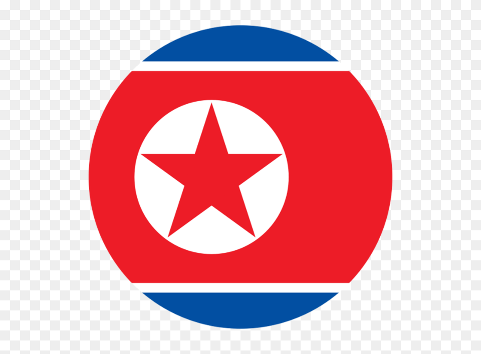 Flag North Korea Icons, Star Symbol, Symbol, Logo Free Png Download