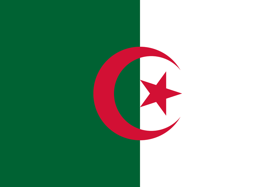 Flag Of Algeria Clipart, Star Symbol, Symbol, Logo Free Png