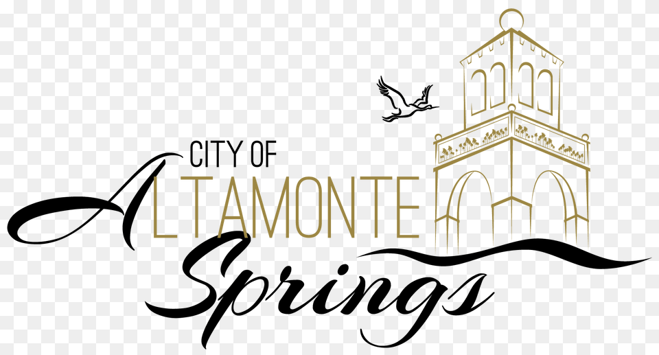 Flag Of Altamonte Springs Florida, Text, Animal, Bird, Handwriting Free Png