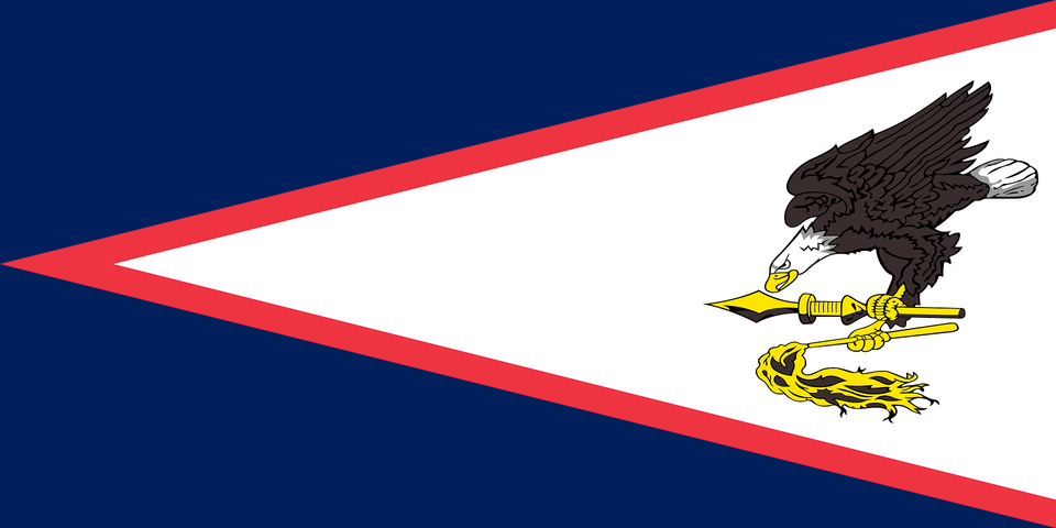 Flag Of American Samoa 2008 Summer Olympics Clipart, Animal, Bird, Eagle, Electronics Png Image