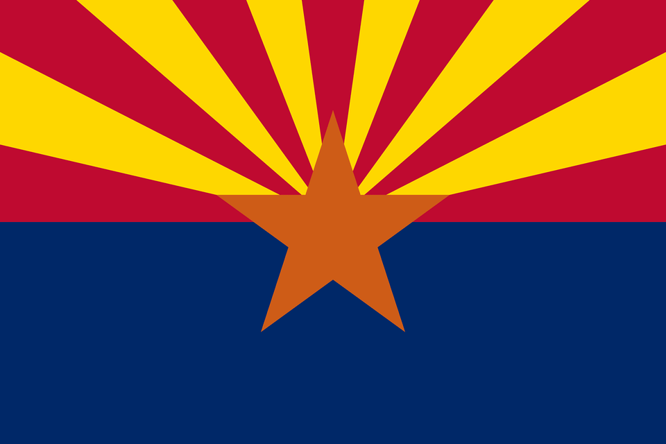 Flag Of Arizona Clipart, Logo Png Image