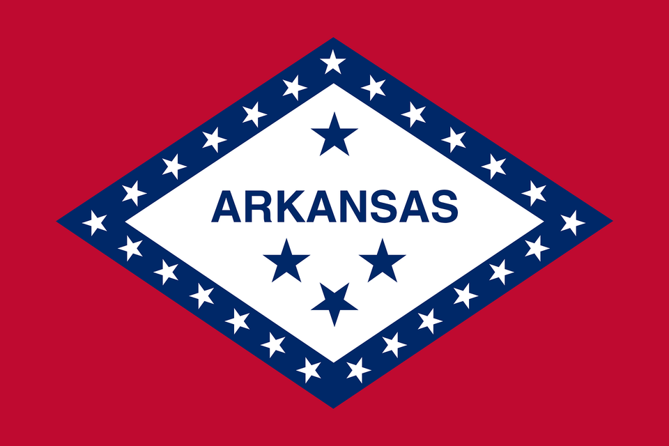 Flag Of Arkansas Clipart, Symbol Png