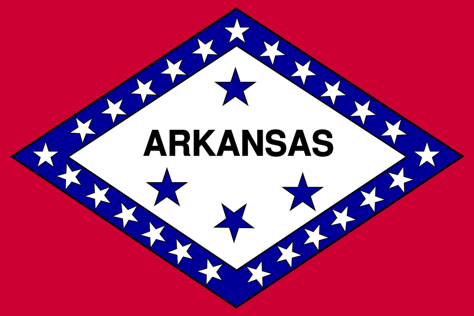 Flag Of Arkansas Clipart, Symbol Png Image
