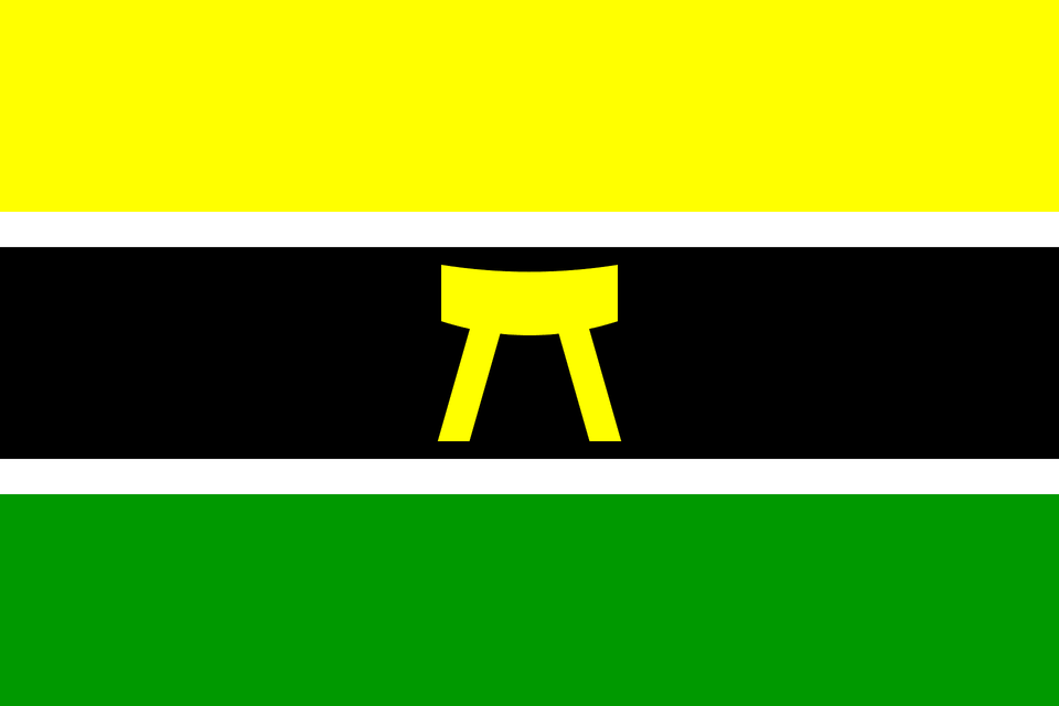 Flag Of Ashanti Clipart Png