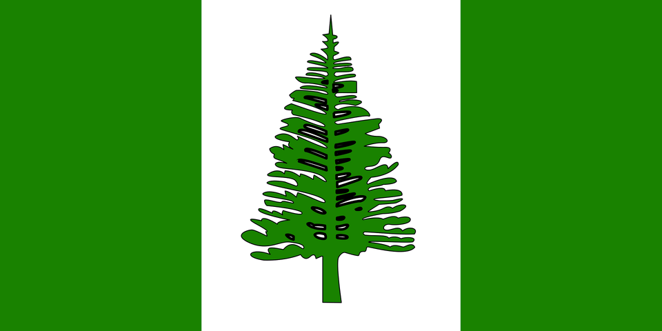 Flag Of Australia Norfolk Islands Clipart, Fir, Pine, Plant, Tree Free Png