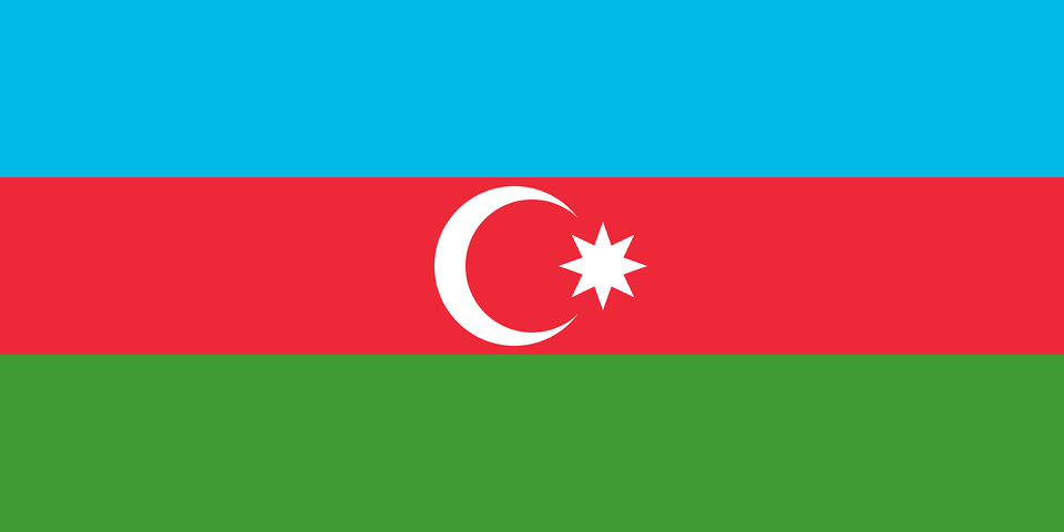 Flag Of Azerbaijan Clipart, Logo Free Png Download