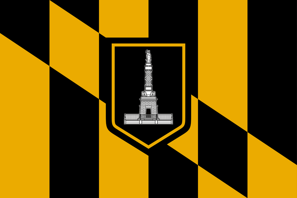 Flag Of Baltimore Maryland Clipart Free Transparent Png