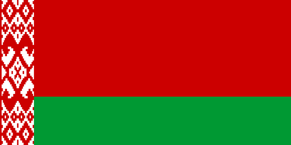 Flag Of Belarus Darker Colors Clipart Free Png