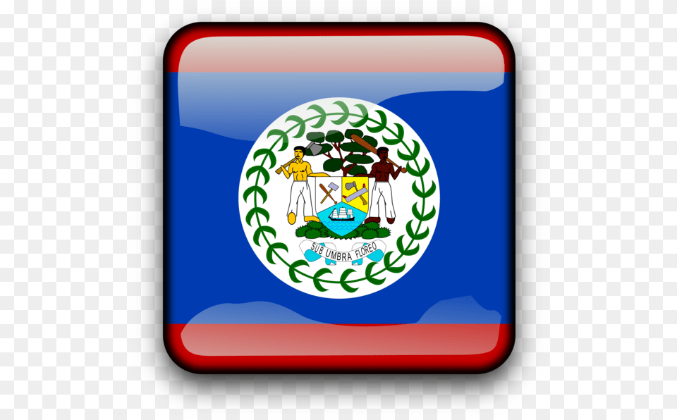 Flag Of Belize National Flag Flag Of Jamaica Belize Flag, Logo, Person, Symbol, Emblem Free Png Download