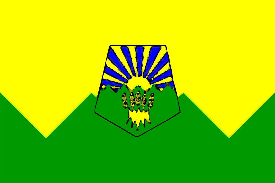 Flag Of Beni Mellal Province 1976 1997 Clipart, Green Free Png