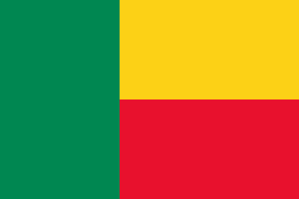 Flag Of Benin Clipart Png Image