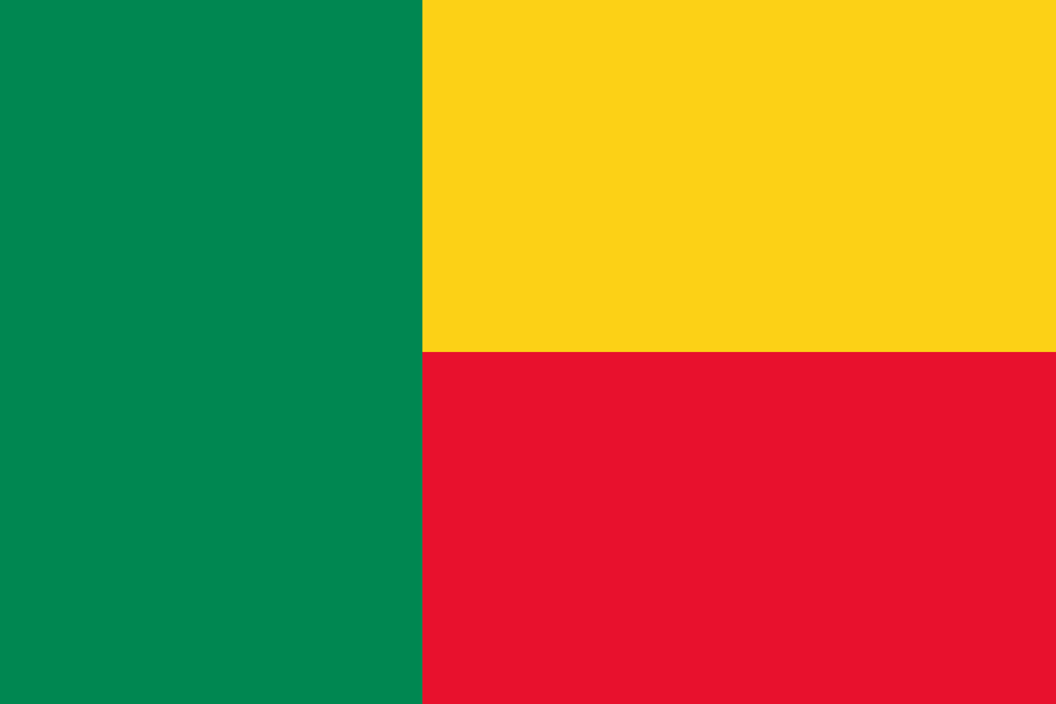 Flag Of Benin Clipart Free Transparent Png