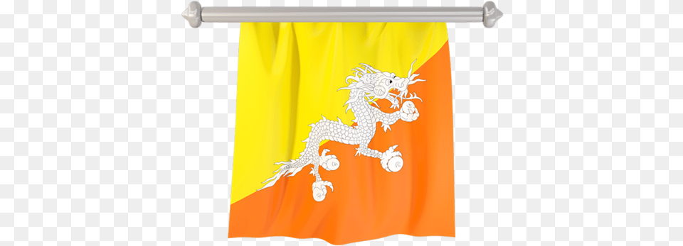Flag Of Bhutan Pillow Case Free Png