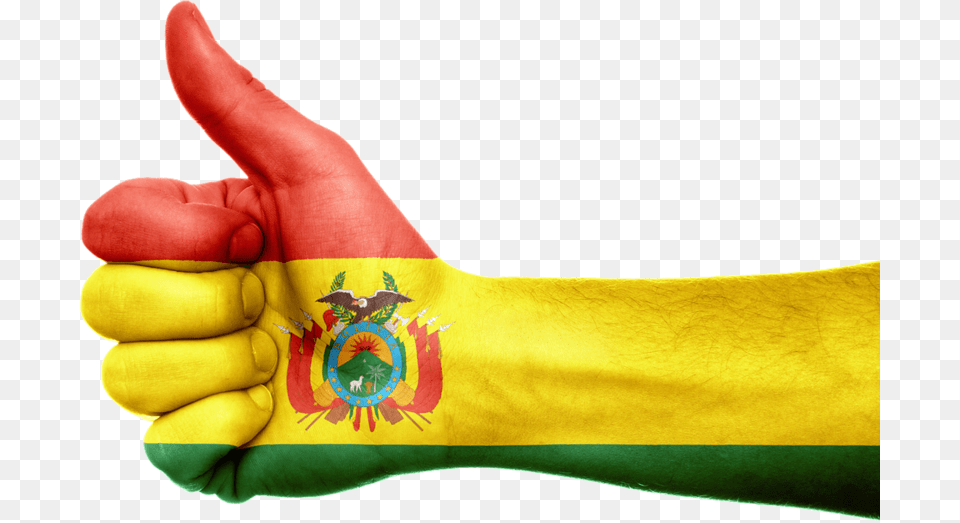 Flag Of Bolivia, Body Part, Finger, Hand, Person Png Image