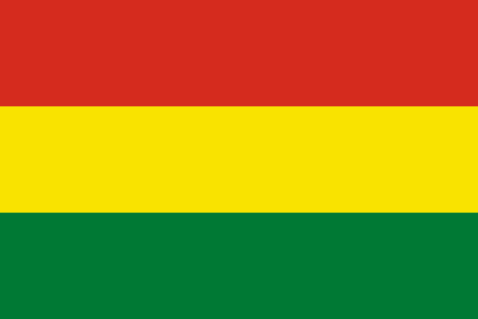 Flag Of Bolivia 3 2 Clipart Free Png Download