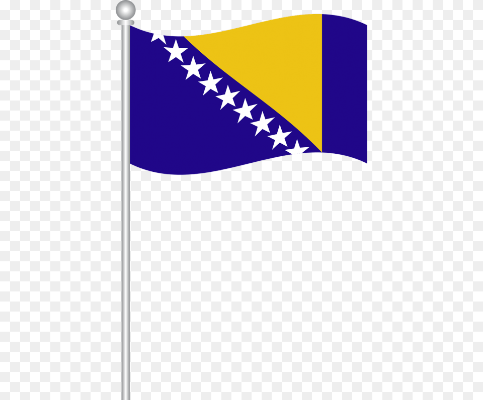 Flag Of Bosniaflagbosniaworld Flagsfree Vector Flag Of Bosnia And Herzegovina Free Transparent Png