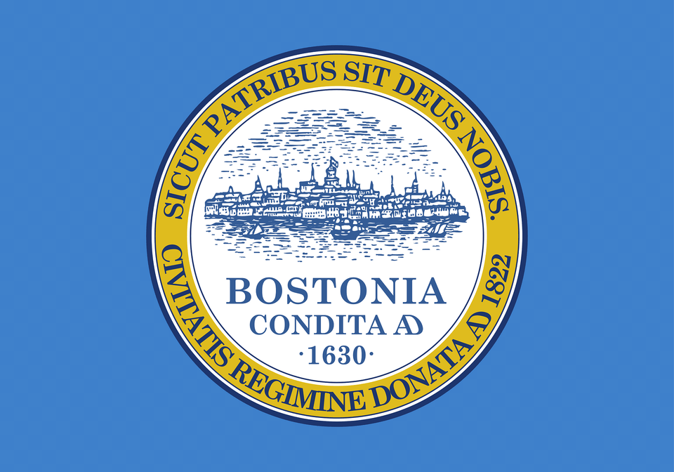 Flag Of Boston Clipart, Badge, Logo, Symbol, Architecture Free Transparent Png