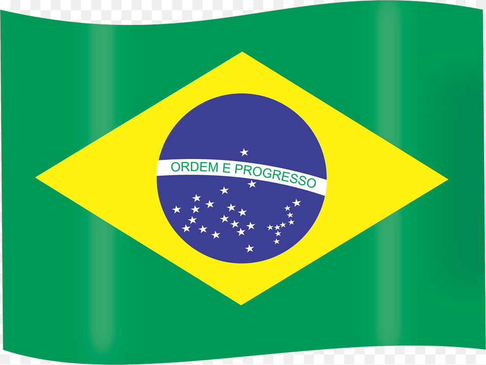 Flag Of Brazil Clipart Free Transparent Png