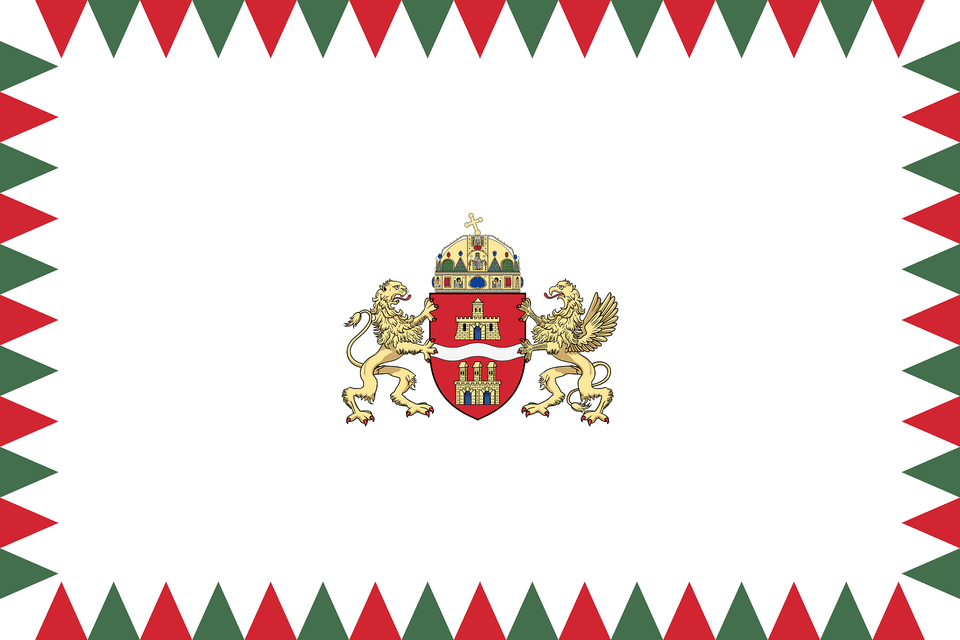 Flag Of Budapest 2011 Clipart Png Image