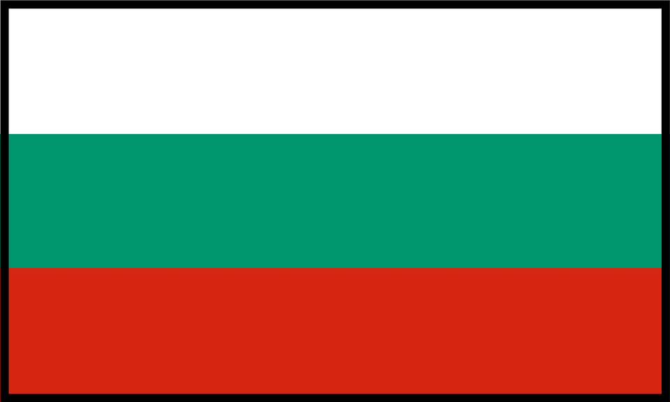 Flag Of Bulgaria Bordered Clipart Free Png Download